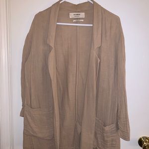 Pull&Bear Chic Linen Blazer Size S